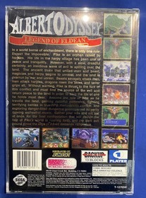 Albert Odyssey Legend of Eldean For Sega Saturn Complete CIB Great Shape Tested