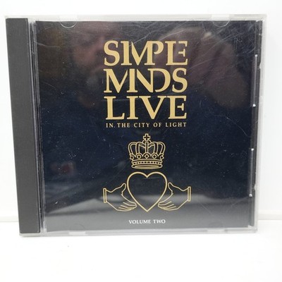 Simple Minds - Live In The City Of Light Volume Two CD 1987 Rock Virgin