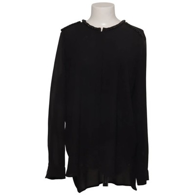 SuperTrash, Bluse, Größe: 42, Bellany, Schwarz, Polyester, Einfarbig, Damen #egu