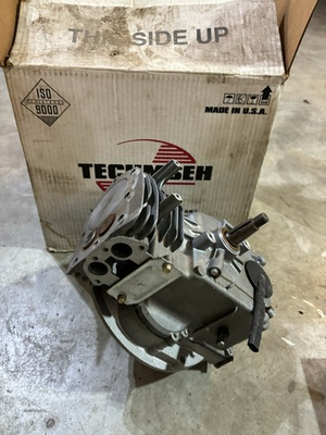 #ad Tecumseh 750670C Short Block Assembly Engine Vertical Shaft Mower NEW NOS washer $199.00