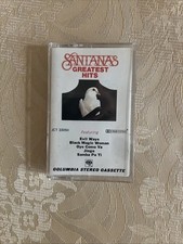 Santana  s Greatest Hits Cassette 1974 Classic Blues Rock Latin Vintage 