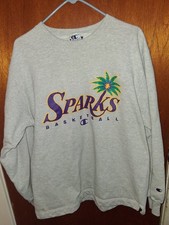 Vintage 90s Champion original L.A. SPARKS WNBA Sweatshirt L 