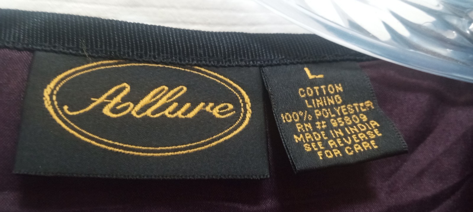 VTG Allure Patchwork Sweater Jacket Size L Art to… - image 6