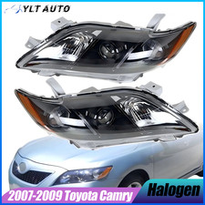 For 2007 2008 2009 Toyota Camry Wblack Housing Headlights Leftright Headlamp For 2007 2008 2009 Toyota Camry Wblack Housing Headlights Leftright Headlamp