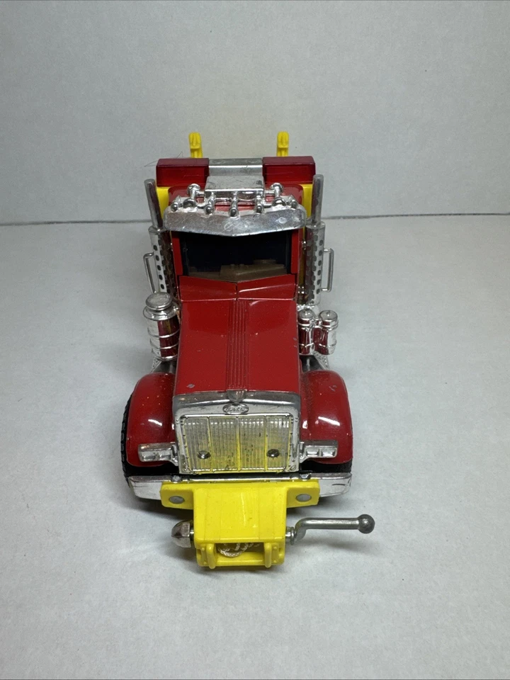 VINTAGE ERTL BIG JAX PETERBILT POWER LIFT SEMI TOW TRUCK BOOM 1/16 - Image 2 of 4