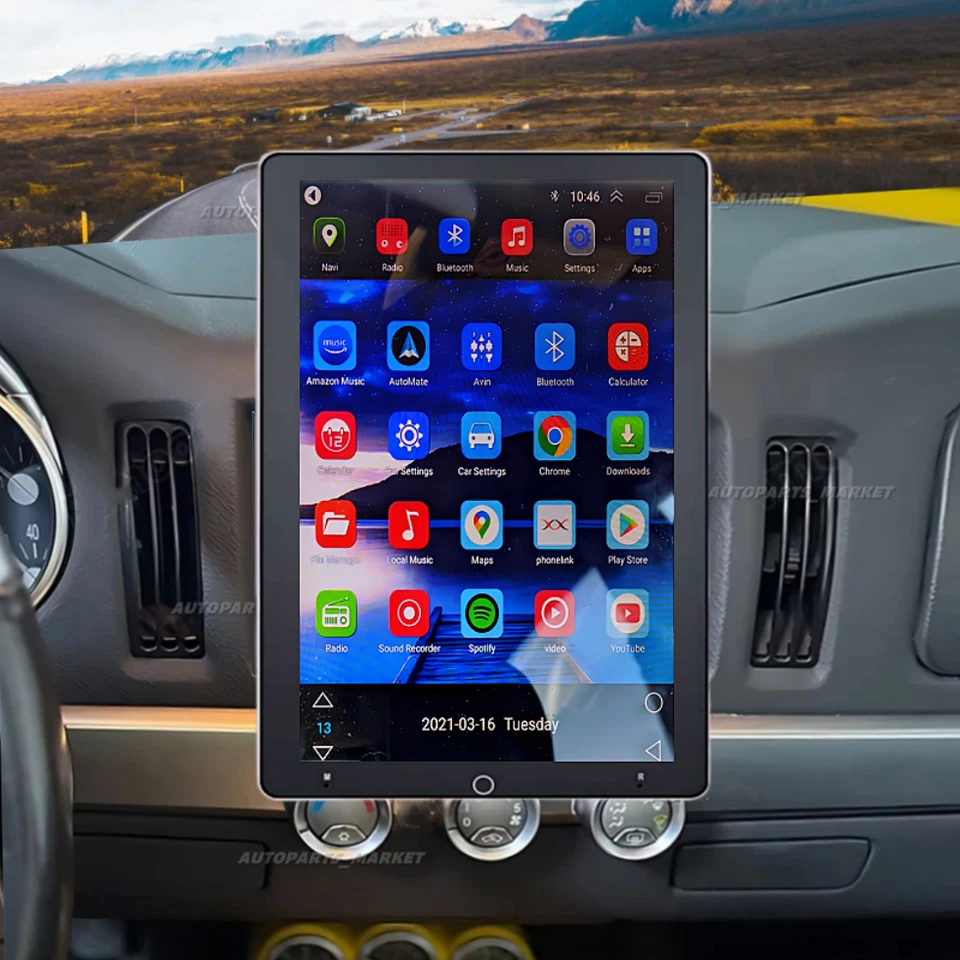 10.1" For Chevrolet SSR 2003-2006 Android13 CarPlay Car Radio Stereo GPS Navi - Image 3 of 4