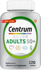 Centrum Silver Multivitamin for Adults 50 Plus, Multivitamin/Multimineral D3, B