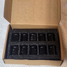 1/2" Black Iron Pipe Coupling Threaded Female Fitting DIY Industrial Decor 10PK