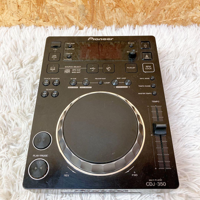 Pioneer CDJ-350 Compact DJ Multi Player Digital Turntable Black CD