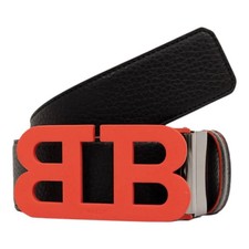 Bally 6303773 Men's Mirror Buckle Adjustable Reversible Belt EU 90/US 36