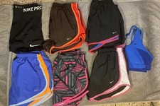 Lot Of 9 Women s Nike Dri-Fit Lined 3  & NB R...