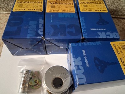 Lot of 4 new Mul-T-Lock 85072209 264X-MOR1CO2-26-S