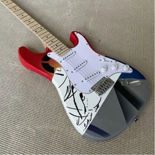 Electric Guitar White Maple Neck Maple Fretboard Solid Body 6 String