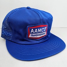 Vintage USA MADE Swingster Aamco Transmission Patch Trucker Hat Snapback Cap