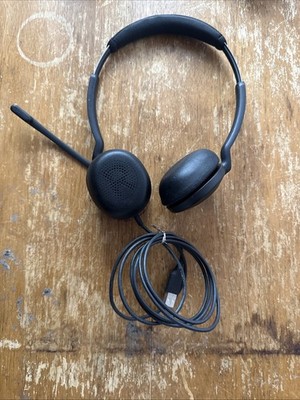  Jabra Evolve2 30 Black PC Office Headset with Noise Canceling Mic - Tested