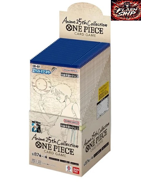 eb-02 booster box One Piece Card Game: [EB02] Anime 25th Collection Extra – Lake Hartwell Collectibles 02] includes many ways to strengthen Leaders from past packs BANDAI ONE PIECE Card Game