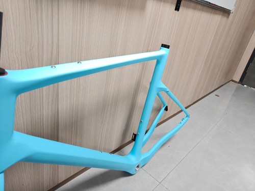 Carbon Gravel Bike Frameset BSA 700C Road Bike Frame Gravel Bike Frames and Fork - Picture 2 of 11