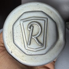 Antique Marmon Roosevelt Threaded Hubcap Hub Grease Cap Center Wheel Nut Vtg 3