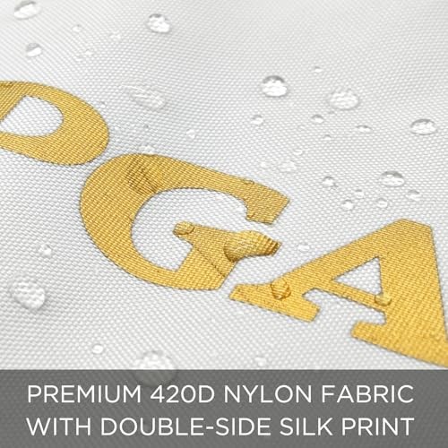 Golf Flag Mini, 8x6 Inch, Dual-Layer Silk-Printed, Fade PGA Flag mini- 3pack - Picture 3 of 8