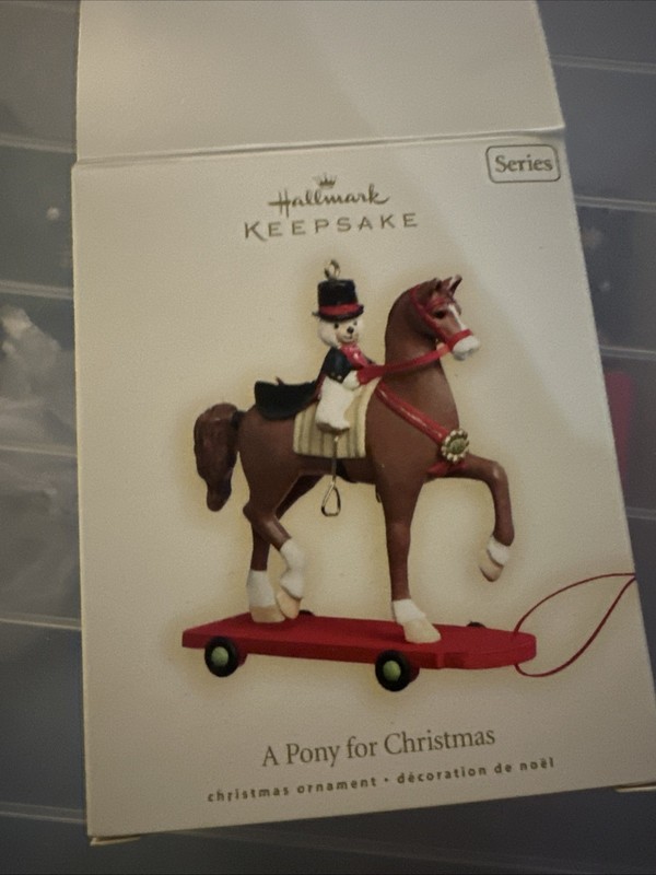 Hallmark Keepsake A Pony For Christmas 
