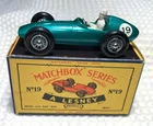 Matchbox/Lesney #19C ASTON MARTIN RACING CAR , w/Type C Box, in Mint condition!