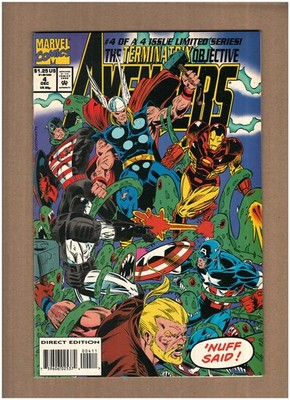 Avengers: Terminatrix Objective #4 Marvel Comics 1993 Mark Gruenwald VF+ 8.5