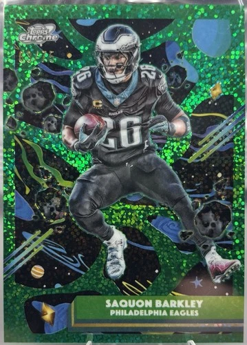 2025 Topps Cosmic Chrome Saquon Barkley Base (RAW)