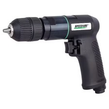 Speedaire 21Aa71 Air Drill, Keyless, 3/8 In, 1800 Rpm