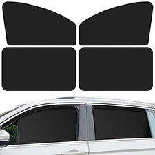 QUICTO Car Window Sun Shades, Universal Interior Accessories - Double-Sided