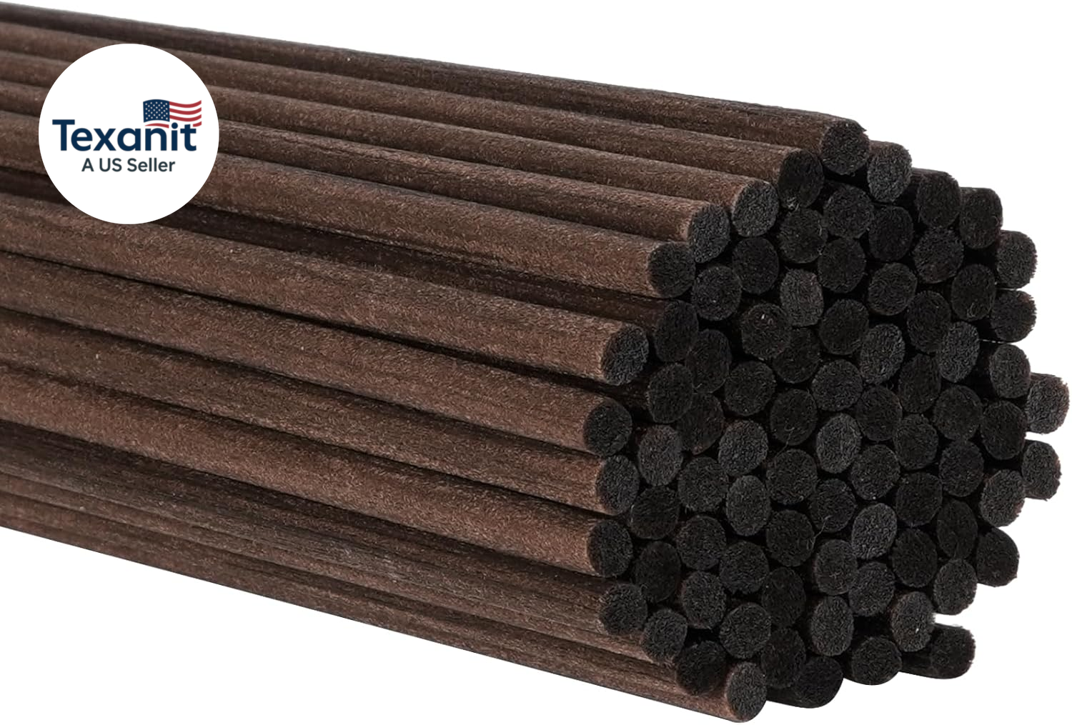 10Inch Reed Diffuser Replacement Sticks - 60Pcs Aroma Fragrance Sticks Refill fo-image