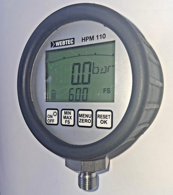 WEBTEC HPM 110 Digital Manometer 0-600bar FT9985-600