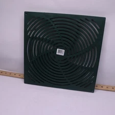 RELN 13 in. x 13 in. Green Grate