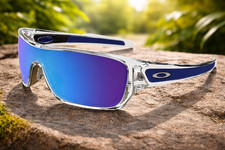 Oakley Turbine Rotor OO9307-10 Sunglasses Polished Clear Sapphire Iridium