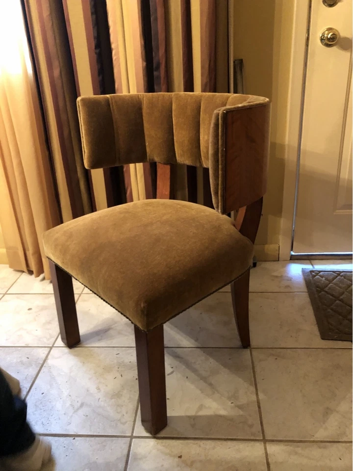 Sillas Klismos vintage Ralph Lauren con respaldo de barril - Juego de cuatro Foto 2 de 4