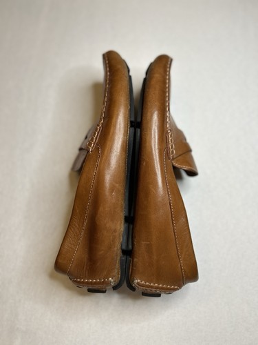 Cole Haan Size 9M Men’s Hand Sewn Loafer Brown Leather Driving Shoes CO4534 Penn - Picture 7 of 10