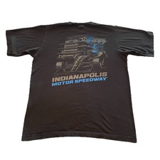 Indianapolis 500 T-Shirt Youth Boys Large Stock Car Racing Motorsports Black
