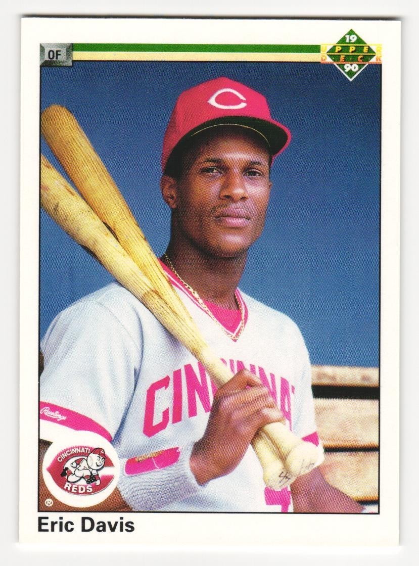 1990 Upper Deck #116 Eric Davis Reds