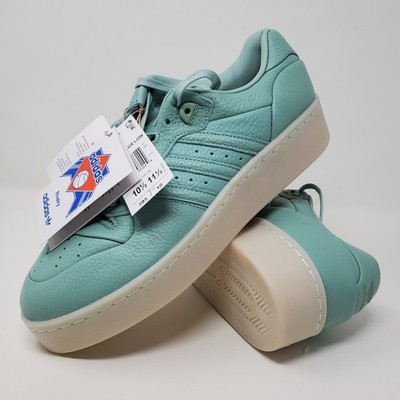 Adidas Rivalry Lux Low Sneakers Hazy Green Cream IF7185 Men Size 10.5