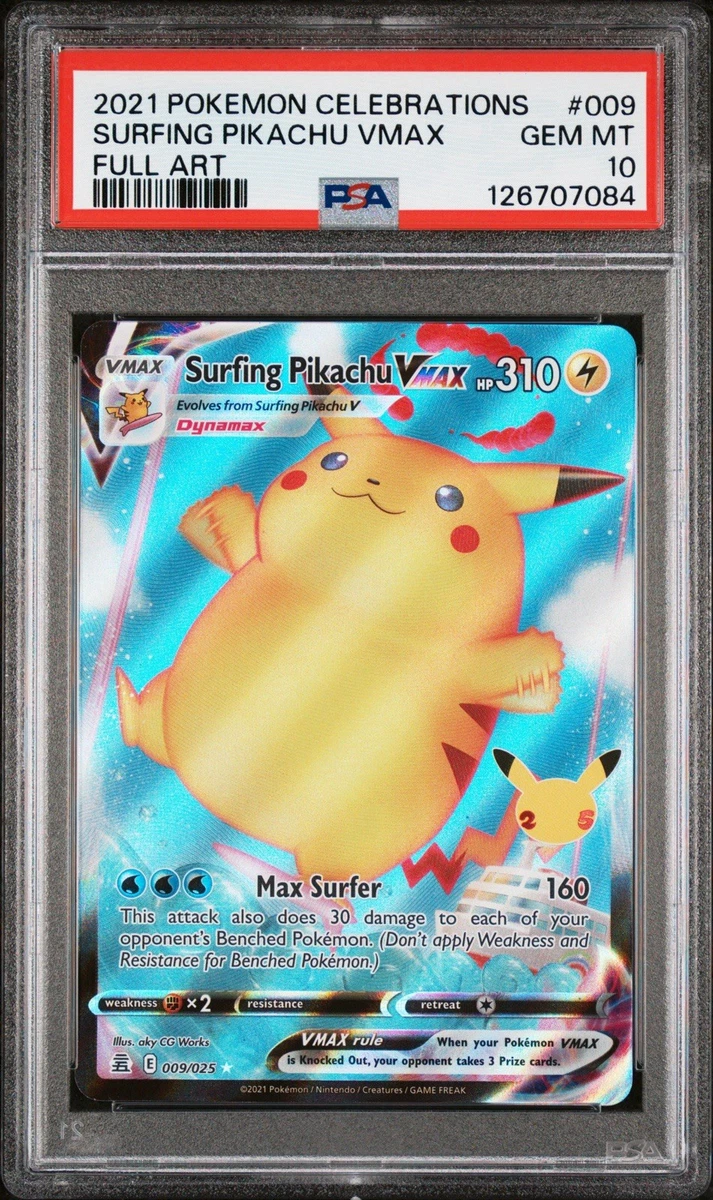 ポケモンカードゲーム 2021 POKEMON FA/PIKACHU #001 GEM MT 10 Preços baixos em Cartões de jogo de cartas colecionáveis
