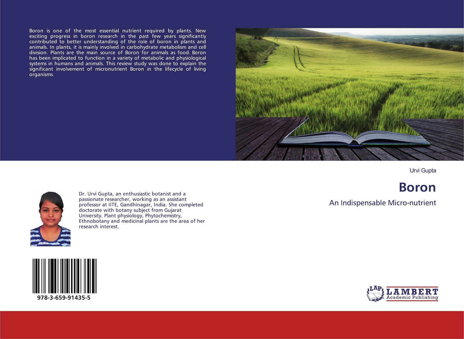 Boron | An Indispensable Micro-nutrient | Urvi Gupta | Englisch |