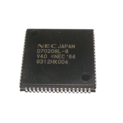 uPD70208L-8 D70208L-8 16-BIT, 8MHz, MICROPROCESSOR PLCC68 NEC