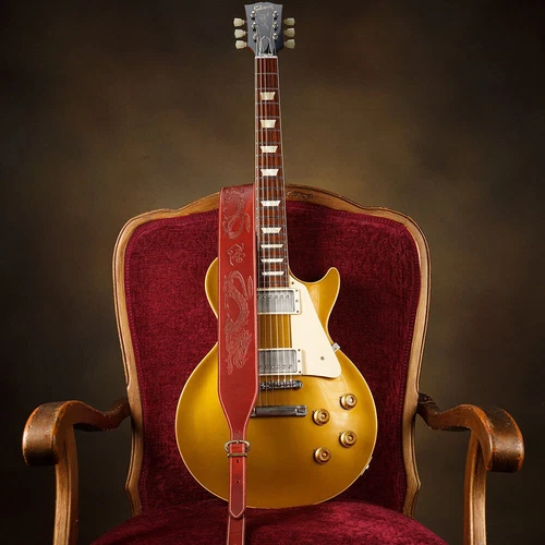 Blue Bell Straps Zoso 73 Strap -Sunburst 59- Gibson Floor Products