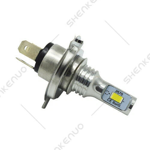 Faros LED blancos para Suzuki GS750E GS750L GS750T GS850G GS850GL H4 9003 Foto 3 de 4