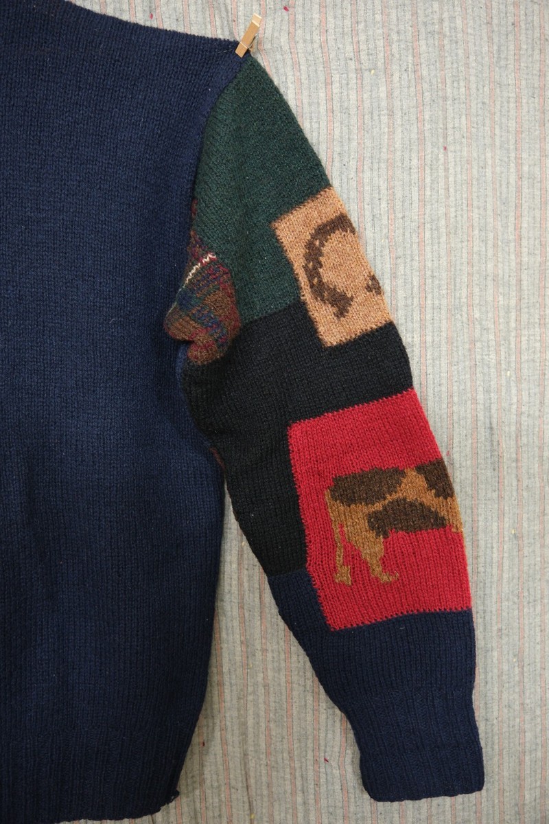 Vtg 1980s Ralph Lauren Polo Country Hand Knit 100% Wool Vtg 1980s Ralph Lauren Polo Country Hand Knit 100% Wool