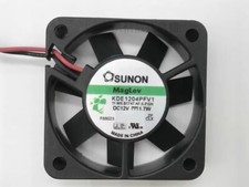 SUNON KDE1204PFV1 4010 DC12V 1.7W 40 10MM 2-Wire Cooling Fan