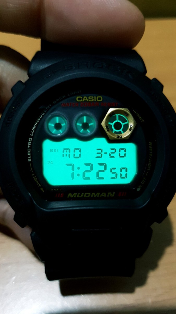 G-Shock Vintage Mudman Army Black Mole Engineer DW8400