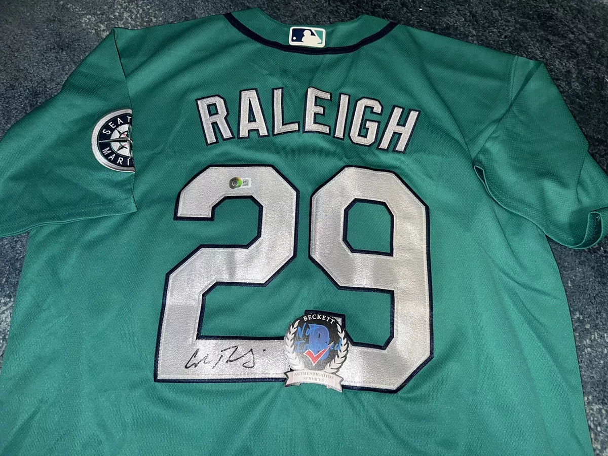 Cal Raleigh Signed Seattle Mariners Jersey All Star Superstar