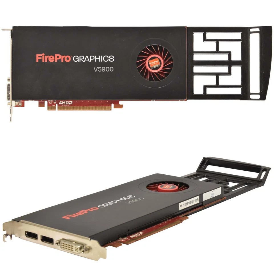 HP AMD FirePro V5900 Graphics Card / Graphics Card 654595-001 2GB SDRAM GDDR5 - Image 2 of 4