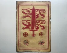Viking Poster Wall Art Vikings War Banner Flag Reproduction Replica Print