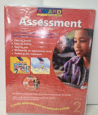 Award Reading ASSESSMENT Program Pack 2 RED Grade K  School Specialty Pub. NEW